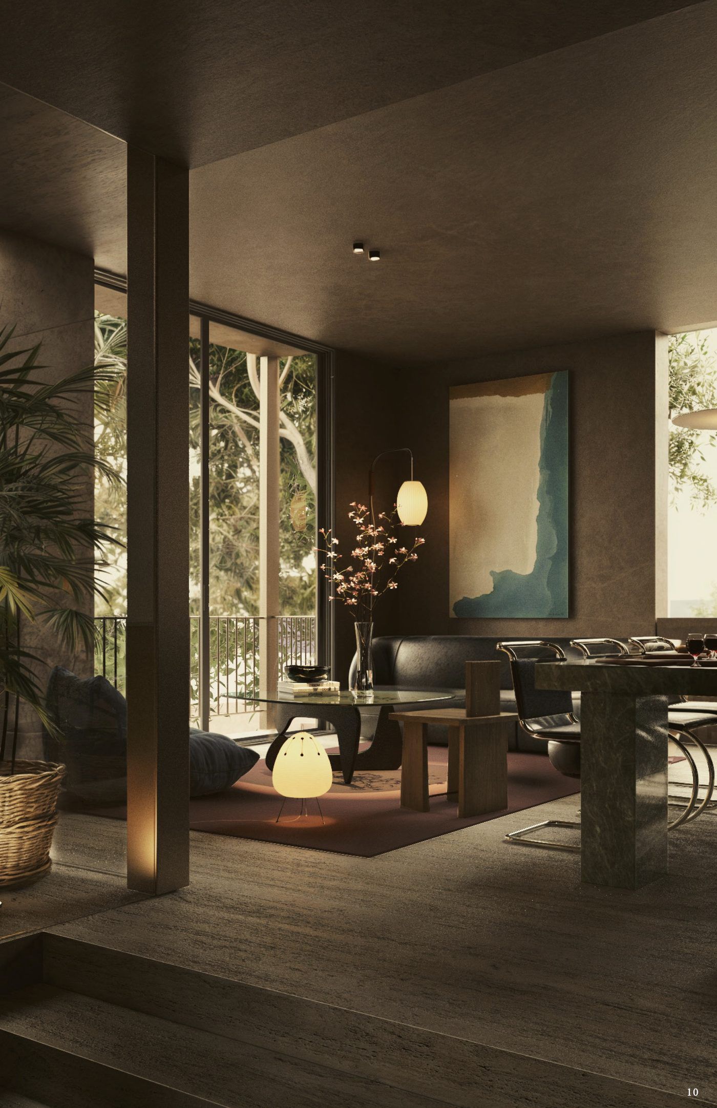 Render de la estancia